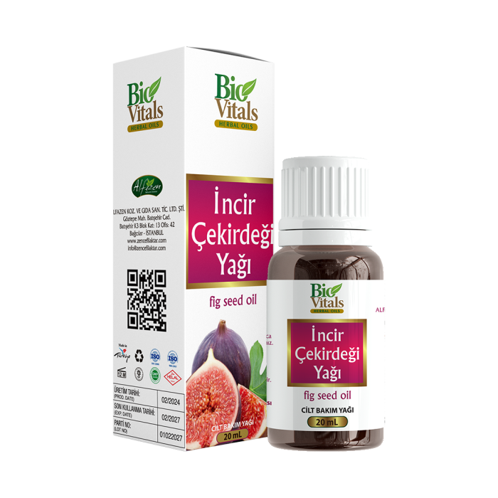 Bio Vitals  İncir Çekirdeği Yağı 20 Ml thumbnail 1