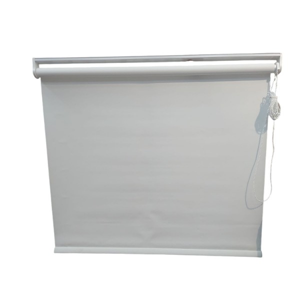 Karakız Stor Perde 100X200 Mat Polyester Metal Kasa Ekru thumbnail 1