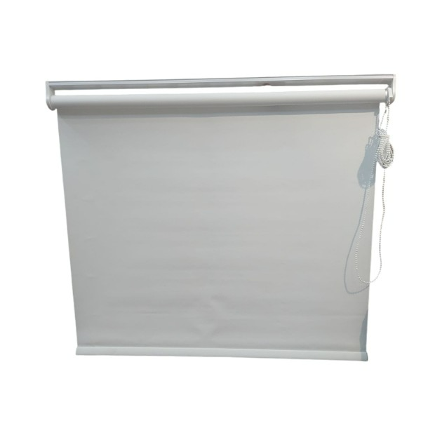 Karakız Stor Perde 220X200 Mat Polyester Metal Kasa Ekru thumbnail 1