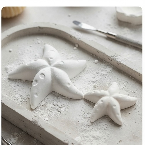 Karakız Mini Deniz Ürünleri Silikon Kalıp 8 Cm thumbnail 2