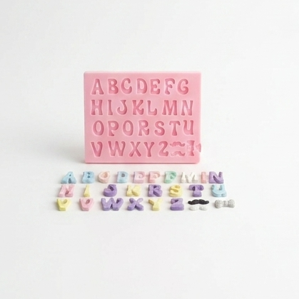Karakız Harf Silikon Kalıp 2x2x1 Cm thumbnail 2