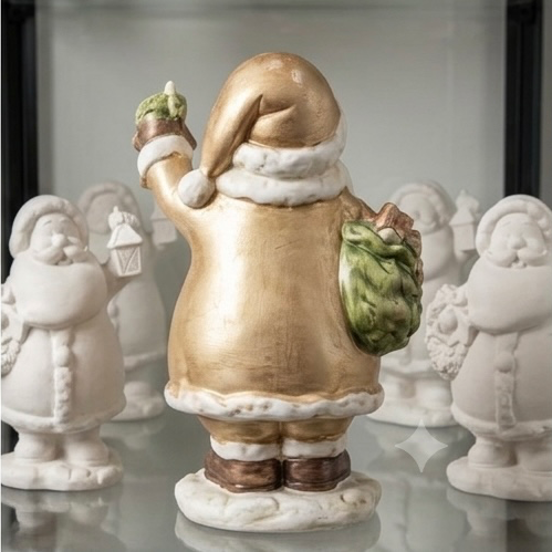 Karakız Noel Baba Silikon Kalıp 9x4x5 Cm thumbnail 4