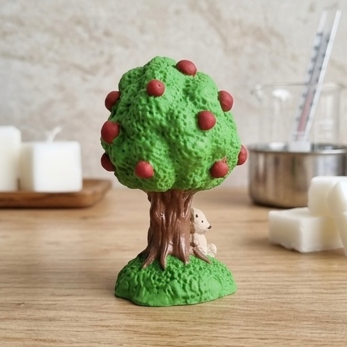 Karakız Dekoratif Ağaç Silikon Kalıp 5x4x3 Cm thumbnail 1