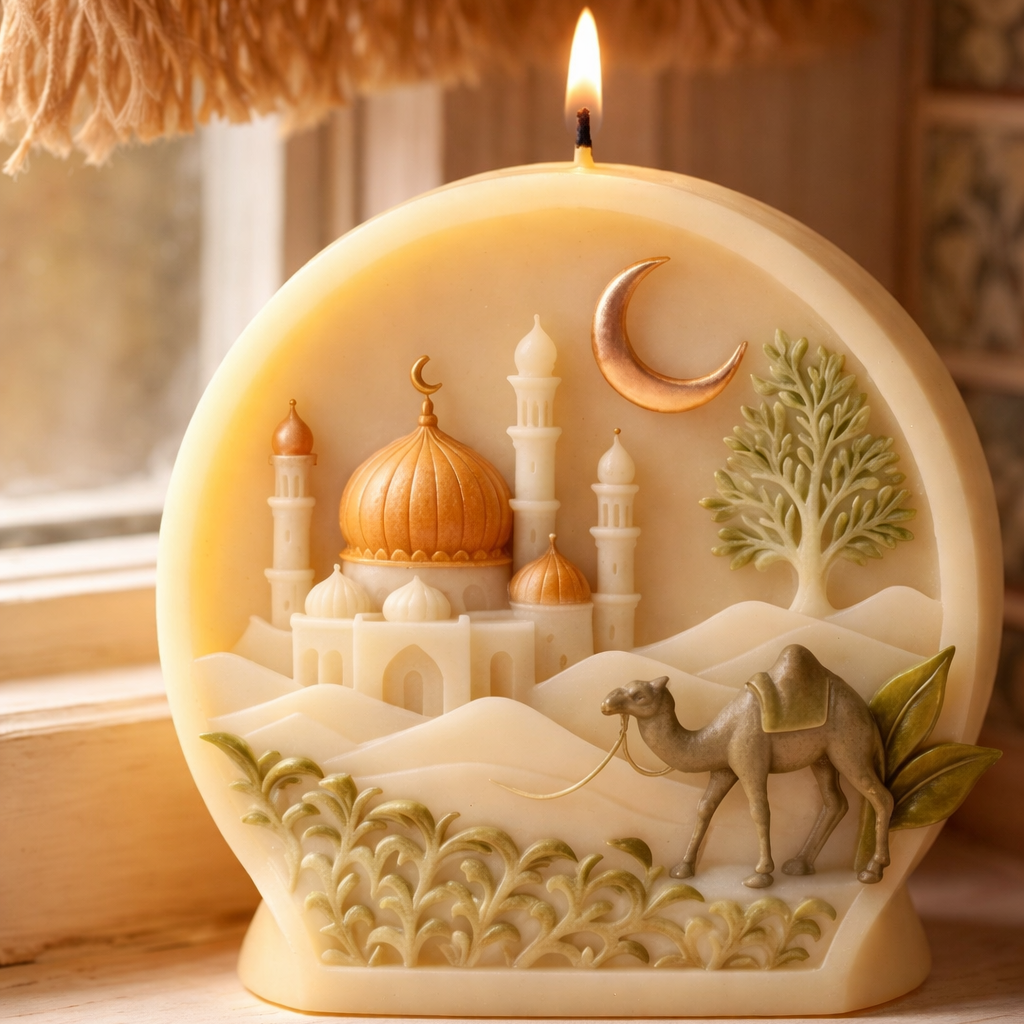 Karakız Ramazan Esintisi Silikon Kalıp 7.5x7x2,5 Cm thumbnail 2