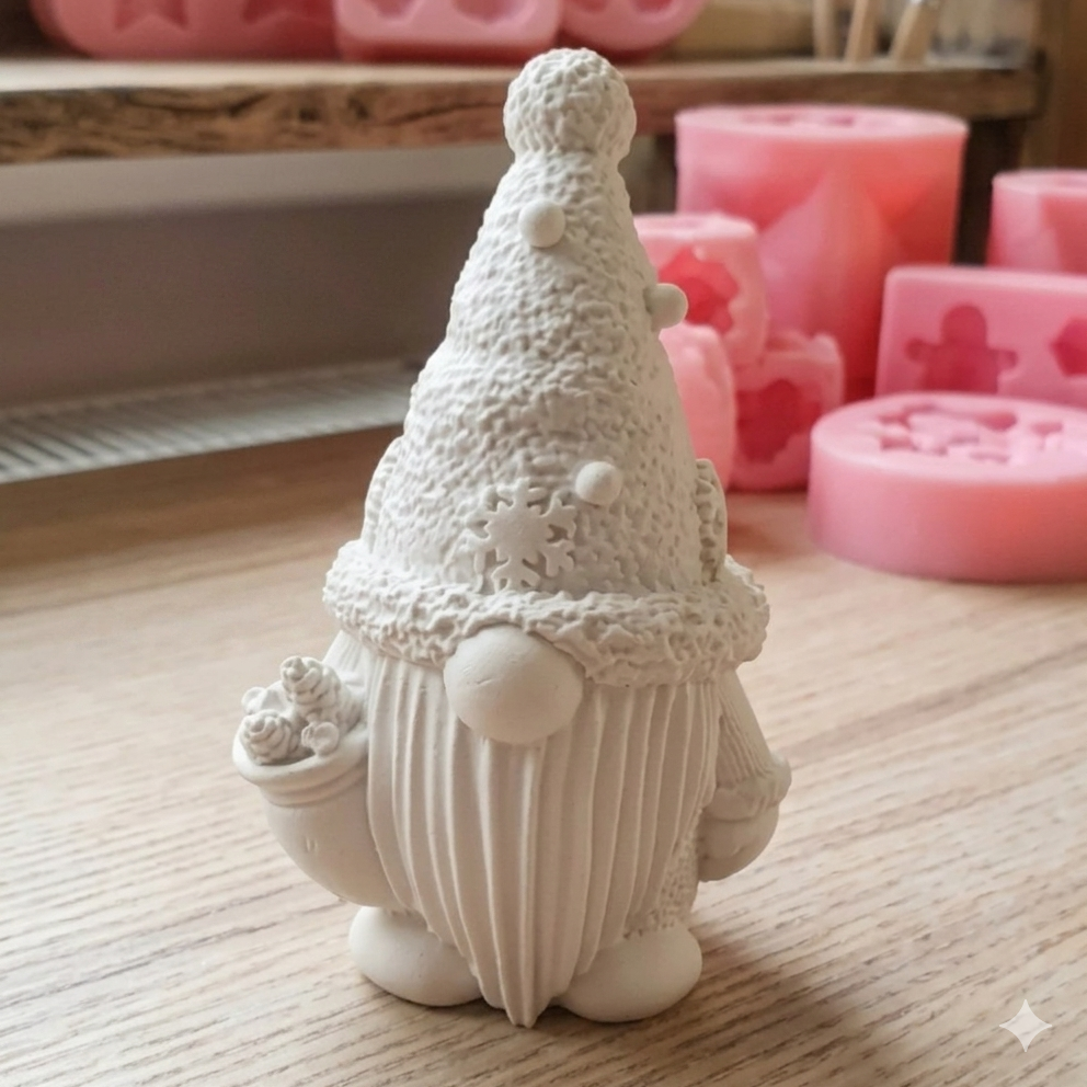 Karakız Dekoratif Noel Baba Kalıp 8,5x5 Cm thumbnail 1